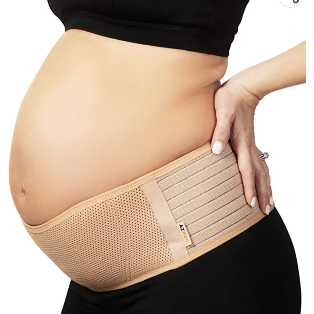 AZMED Maternity Belly Band for Pregnant Women | Pregnancy Belly Support Band
